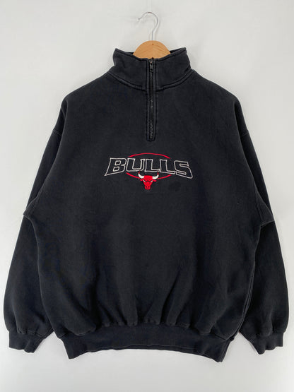 Vintage CHICAGO BULLS Size M NBA Sweat-Shirt / F4179S