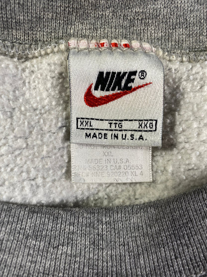 90's NIKE x TENNESSEE Made in USA Size XXL Vintage College Sweat-Shirt / G994S