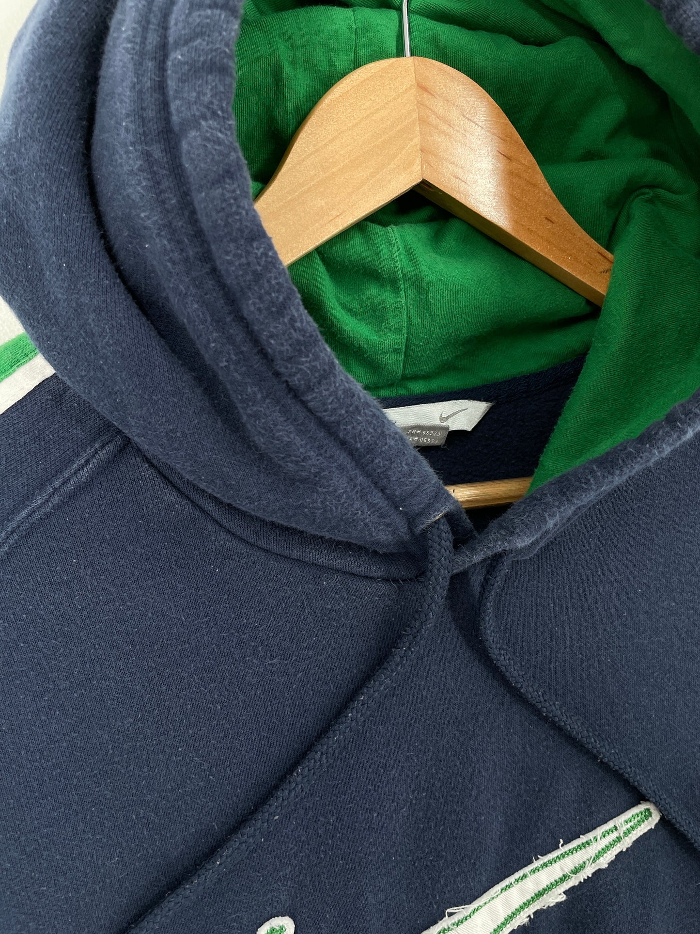 00’ NIKE Size XL Vintage Hoodie Sweat-Shirt / F9218S
