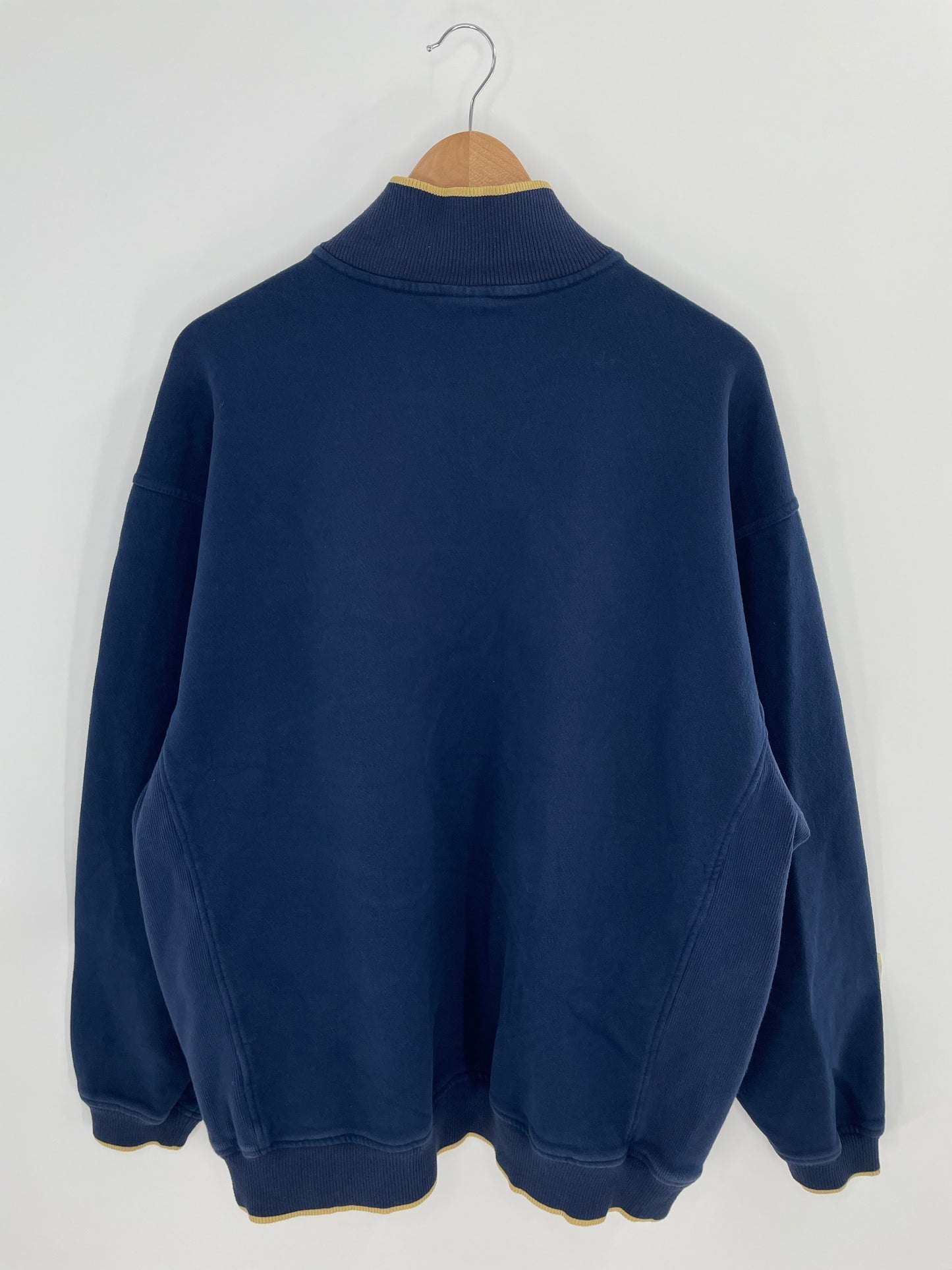 00’ NIKE BRIGHAM YOUNG Size XL Vintage College Half Zip Sweat shirt / F5850S