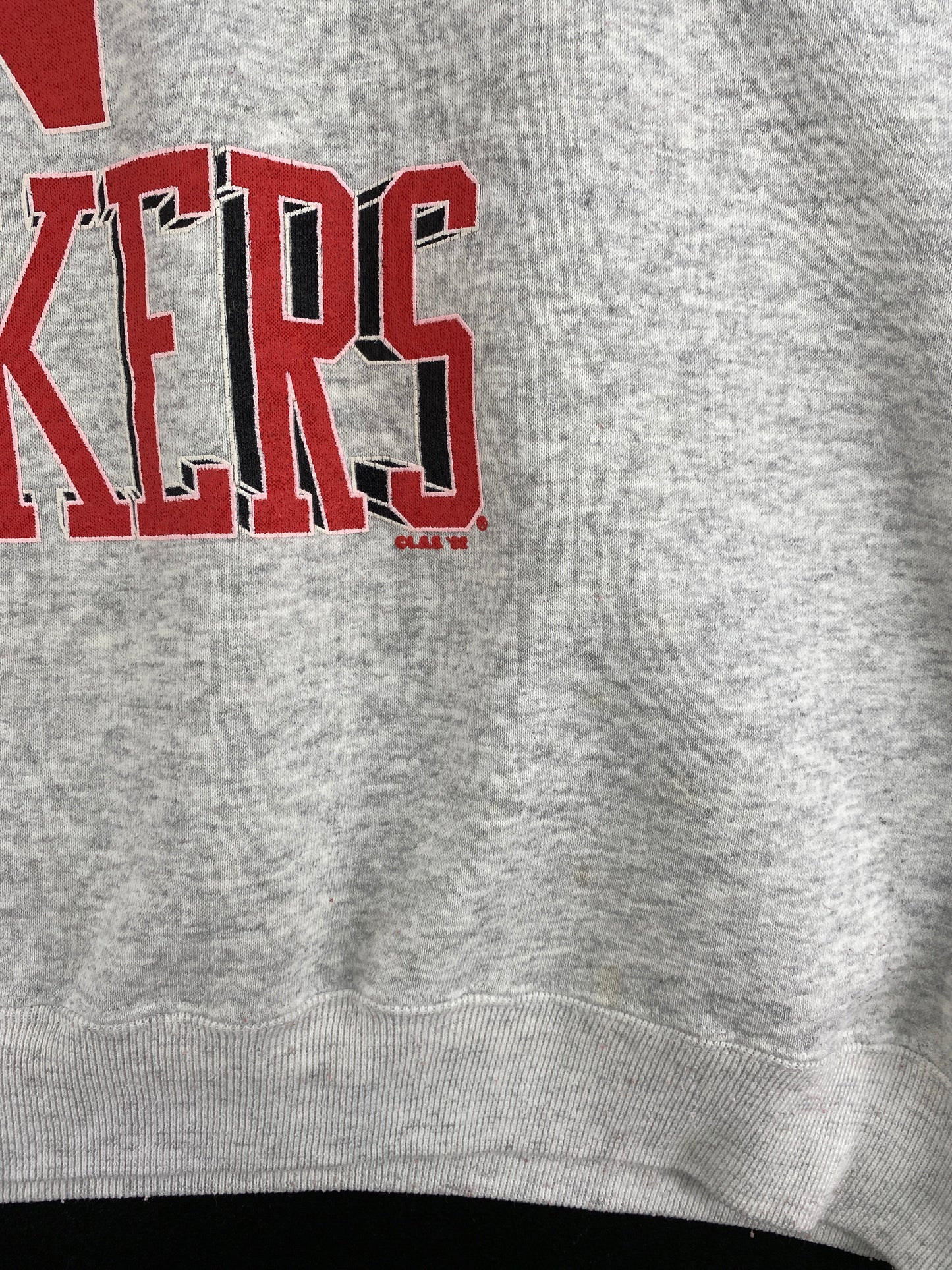 90's NEBRASKA HUSKERS Made in USA Size XXL Vintage College Sweat shirt / F5533S
