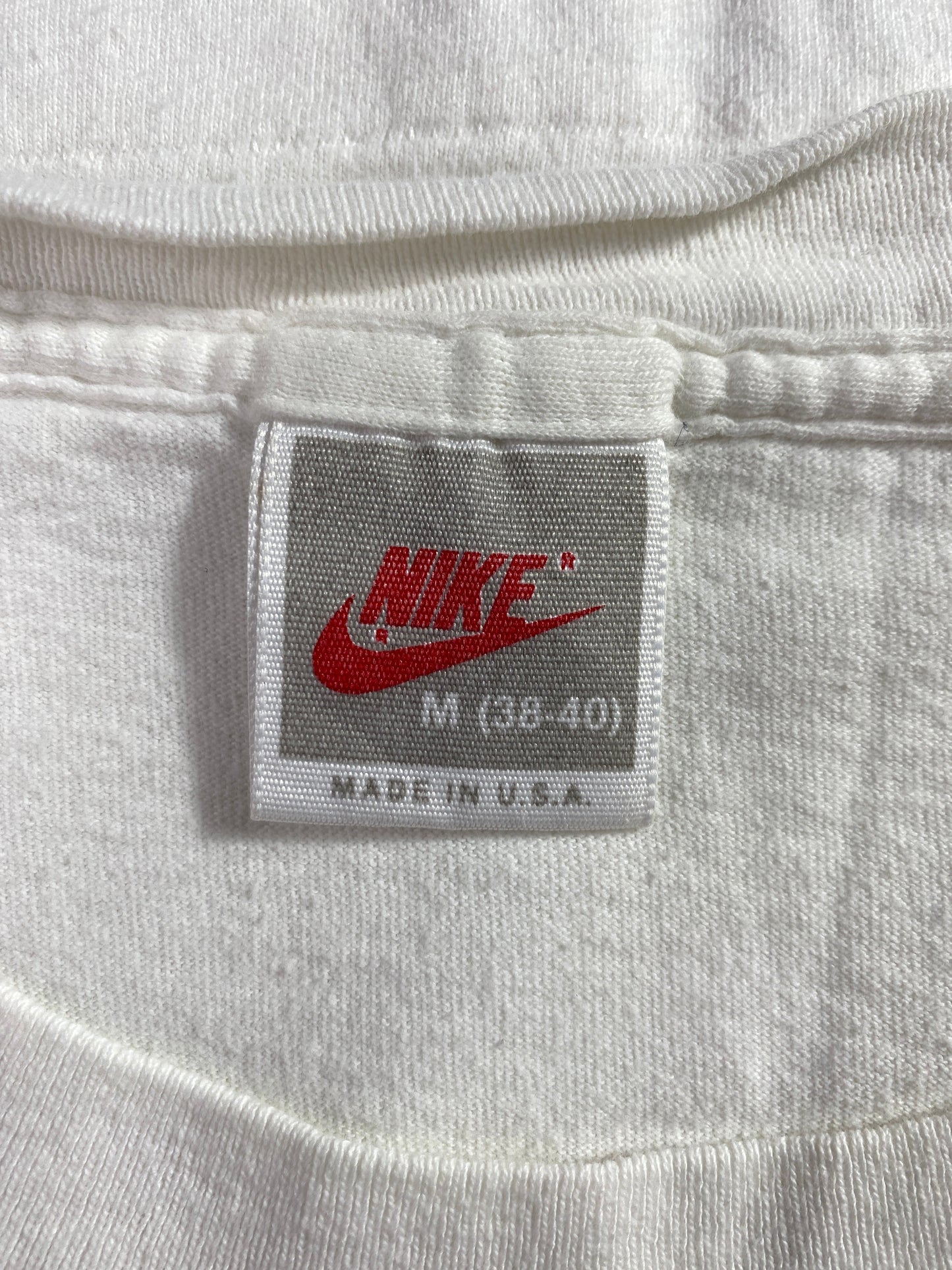 90’s NIKE SILVER TAG x OHIO STATE JOHN COOPER FOOTBALL CAMP Made in USA Size M Vintage T-shirt / G1071T