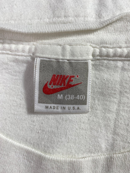 90’s NIKE SILVER TAG x OHIO STATE JOHN COOPER FOOTBALL CAMP Made in USA Size M Vintage T-shirt / G1071T