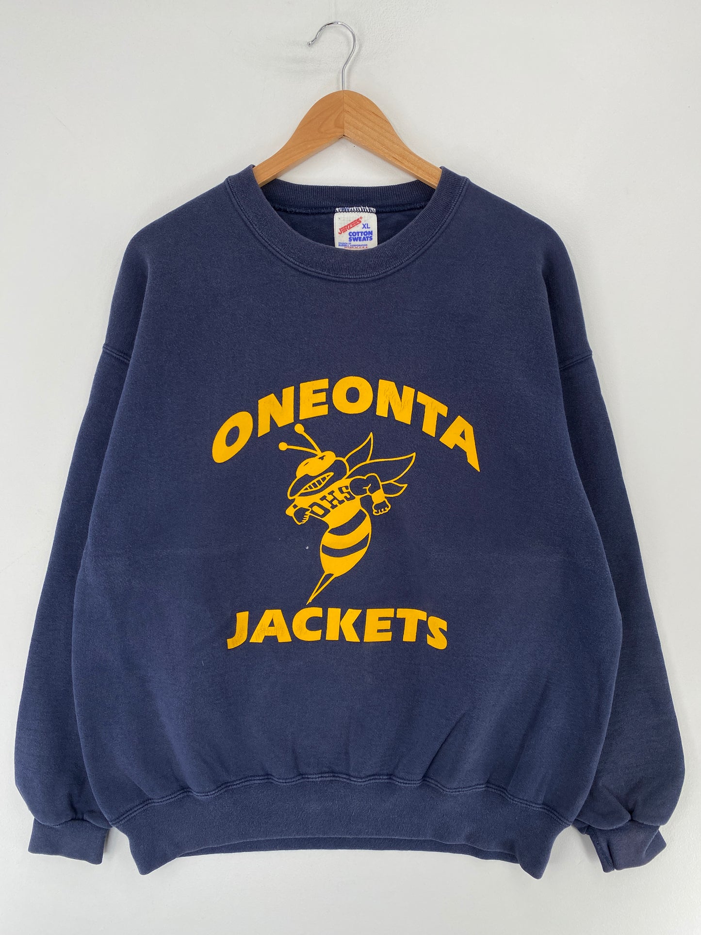.90's ONEONTA JACKETS Made in USA Size XL College Sweat-Shirt / E8968S