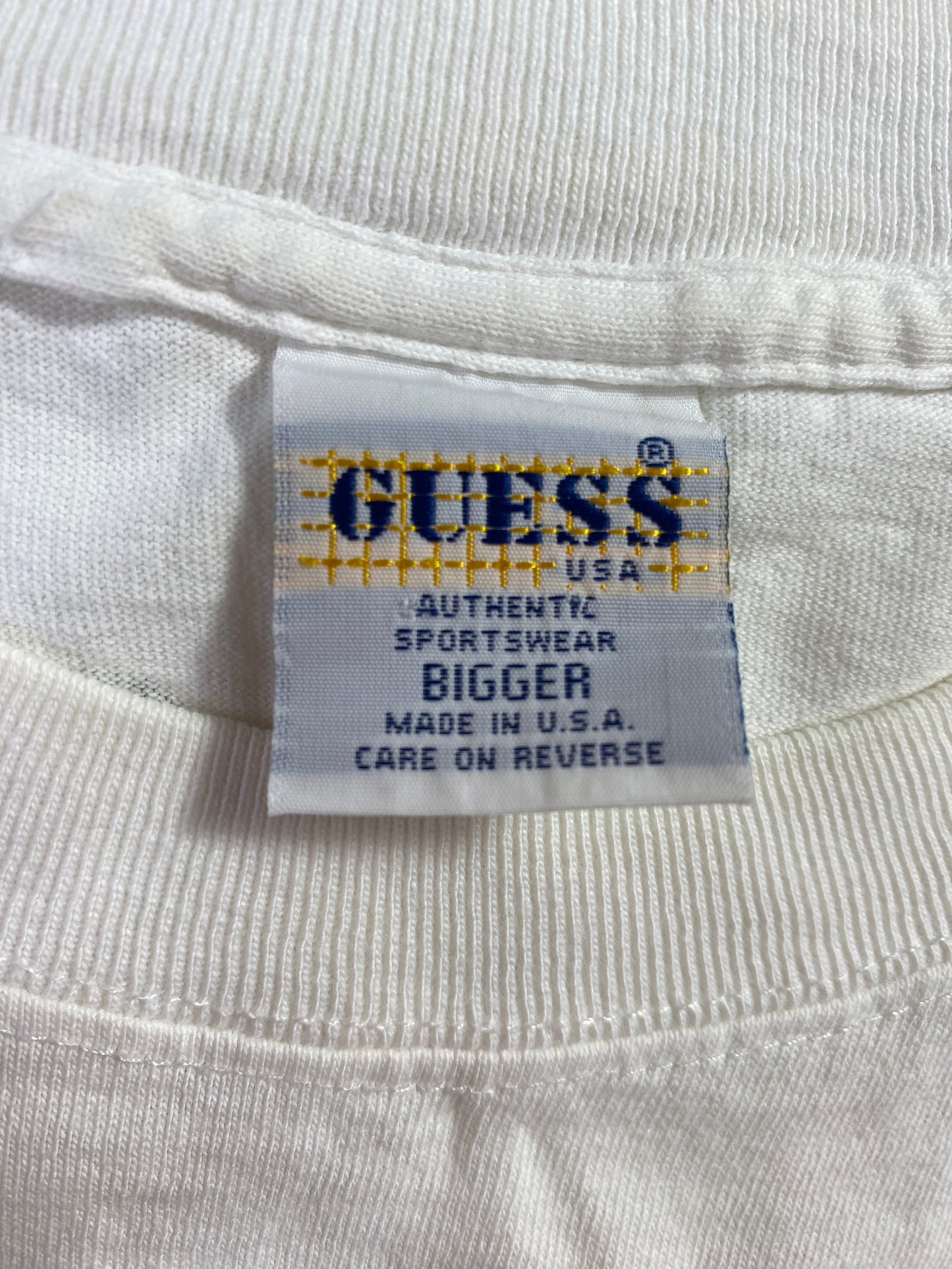 90’s GUESS Made in USA Size L Vintage T-shirt / E9942T