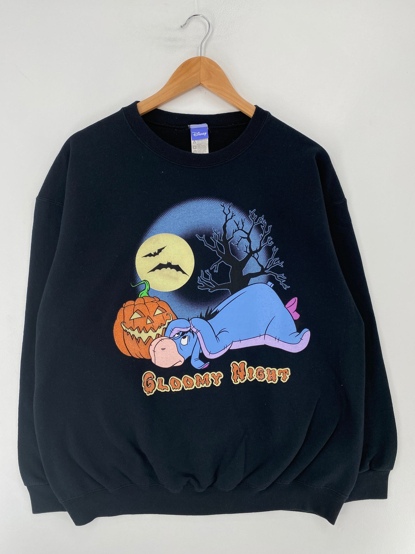 90's DISNEY EEYORE Size XL Vintage Sweat-shirt / E8719S