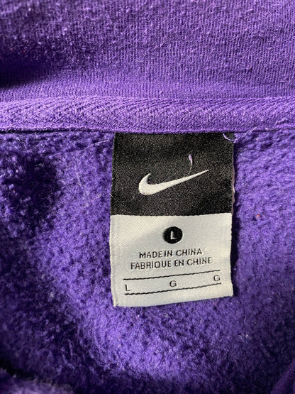 Vintage KANSAS STATE WILDCATS FOOTBALL Size L Vintage College Hoodie Sweat-Shirt / F9721S