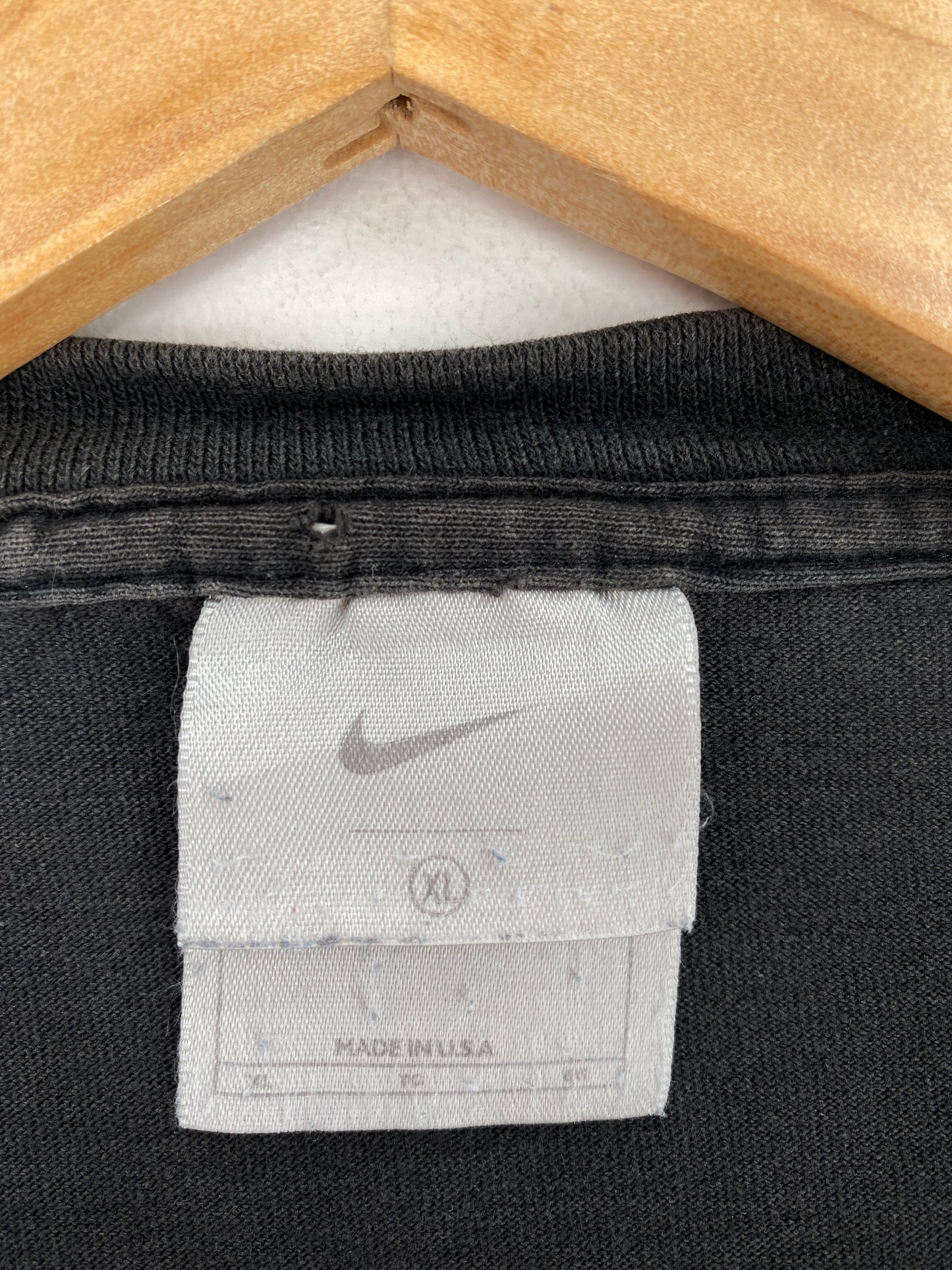90’s NIKE CENTER SWOOSH Made in USA Size XL Vintage Long Sleeve T-shirt / E7198T