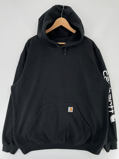 Vintage CARHARTT Size XL Hoodie Sweat-Shirt / F4583S