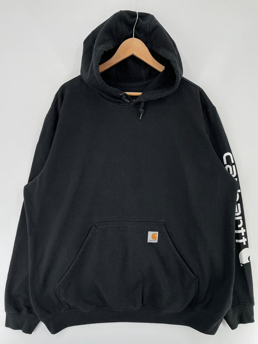 Vintage CARHARTT Size XL Hoodie Sweat-Shirt / F4583S