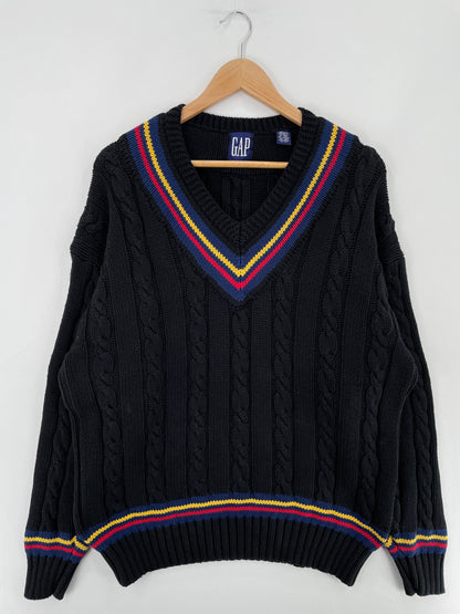 90’s GAP Size L Cotton Knit Sweater / G4941K
