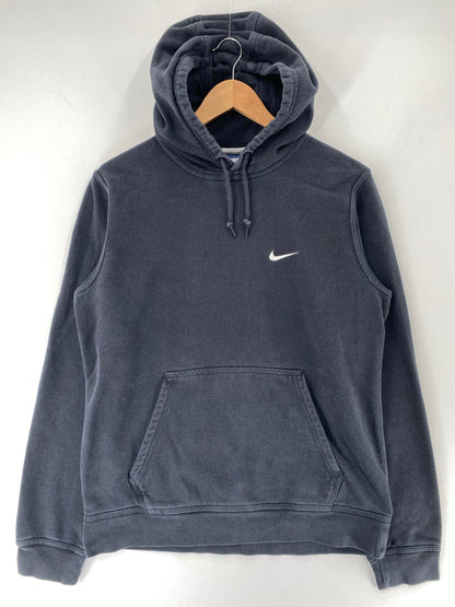 Vintage NIKE MINI SWOOSH Size M Vintage Hoodie Sweat-Shirt / F937S