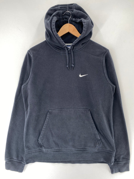 Vintage NIKE MINI SWOOSH Size M Vintage Hoodie Sweat-Shirt / F937S