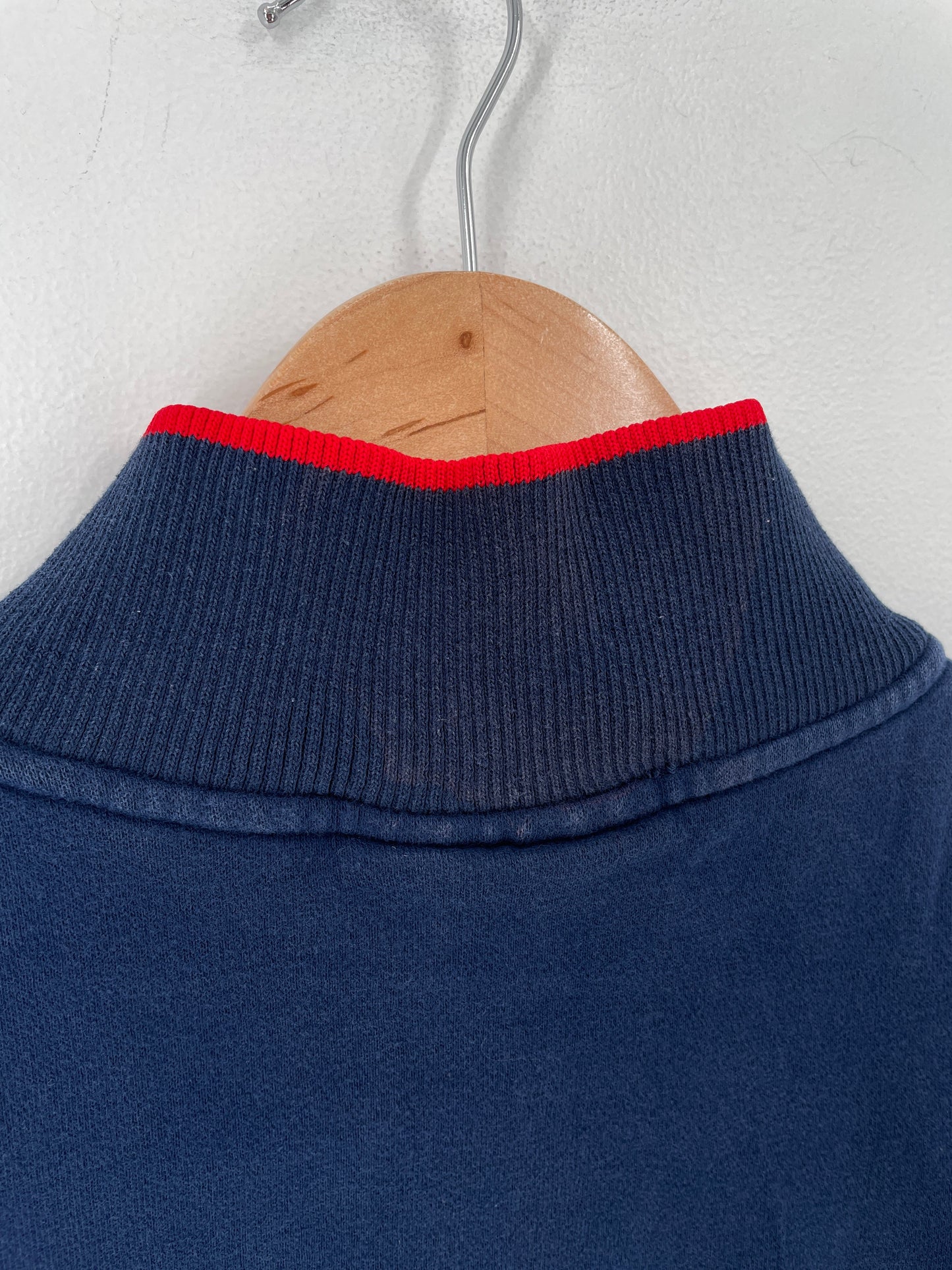 .00' NIKE x CHICAGO CUBS Size M Vintage MLB Half Zip Sweat-Shirt / F4446S