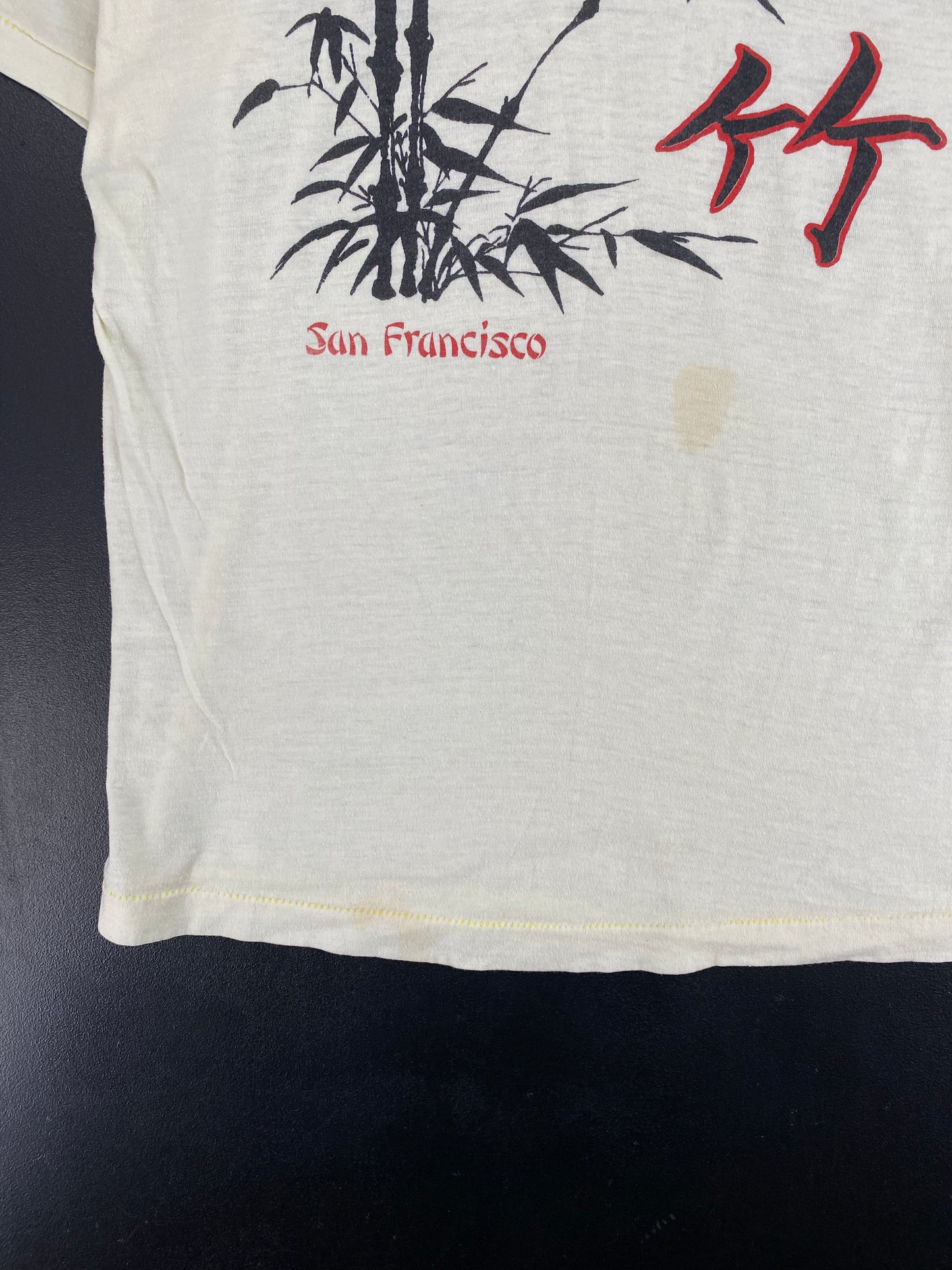 .80’s JAPANESE BAMBOO Made in USA Size L Vintage T-Shirt / E9361T