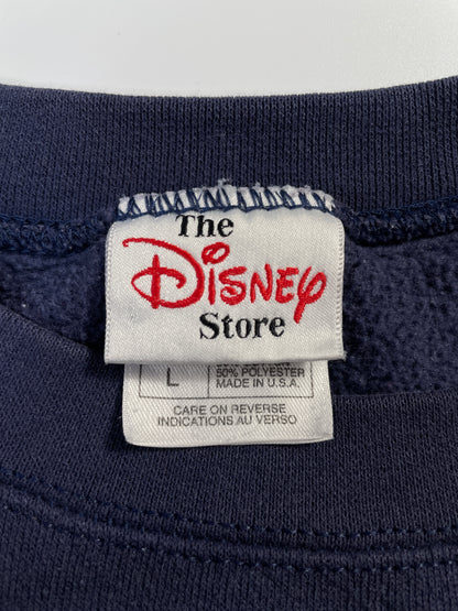 00' DISNEY EEYORE Made in USA Size L Vintage Sweat-shirt / E8408S