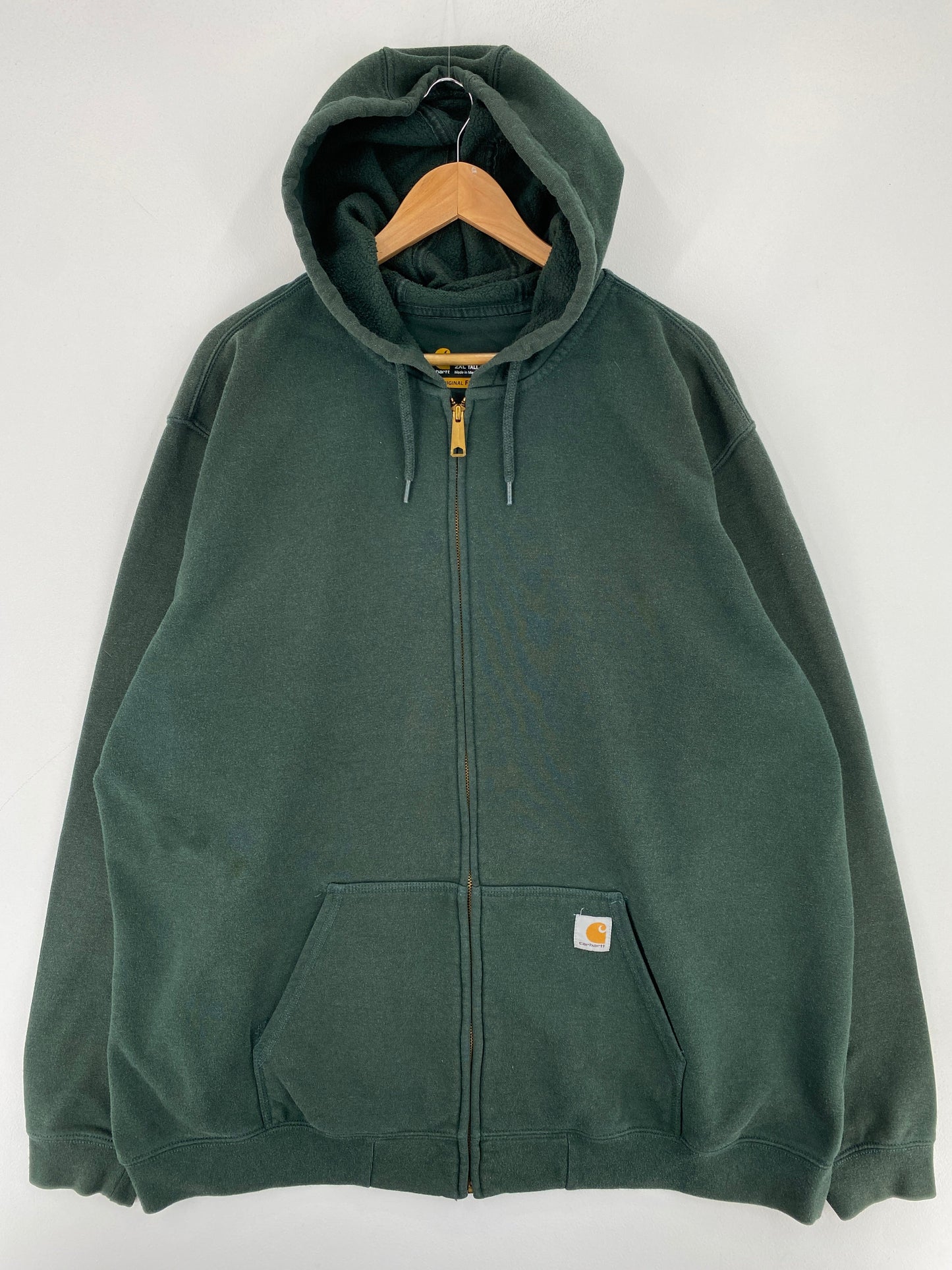 Vintage CARHARTT Size XXL Zip Up Hoodie Sweat-Shirt / F3511S