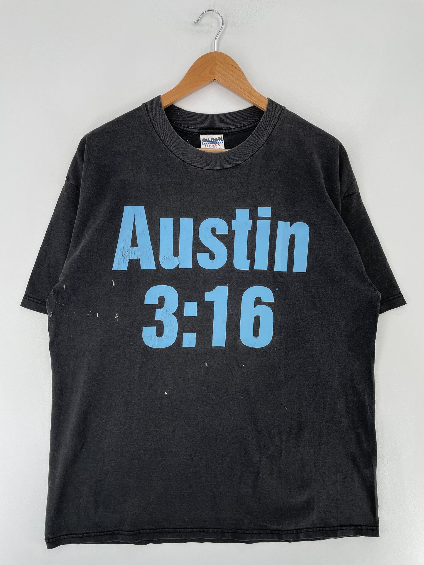 1997 STONE COLD AUSTIN Size XL Vintage WWF T-shirt / E7734T