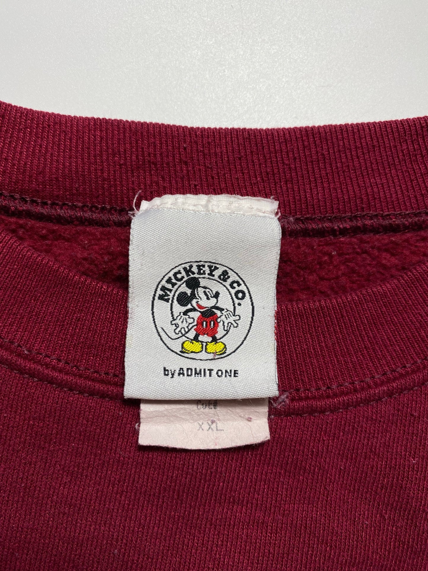 90's DISNEY MICKEY Made in USA Size XXL Vintage Sweat-shirt / G5038S