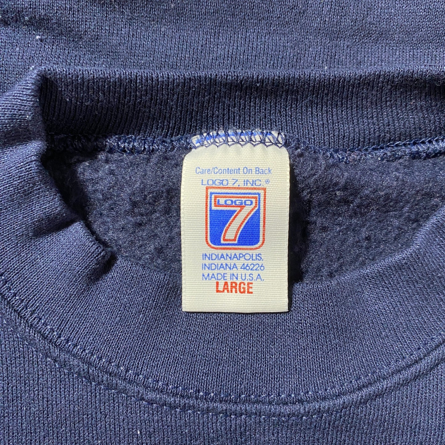 1997 SUPER BOWL NEW ENGLAND PATRIOTS  Made in USA Size L NFL Sweat-Shirt / F612S