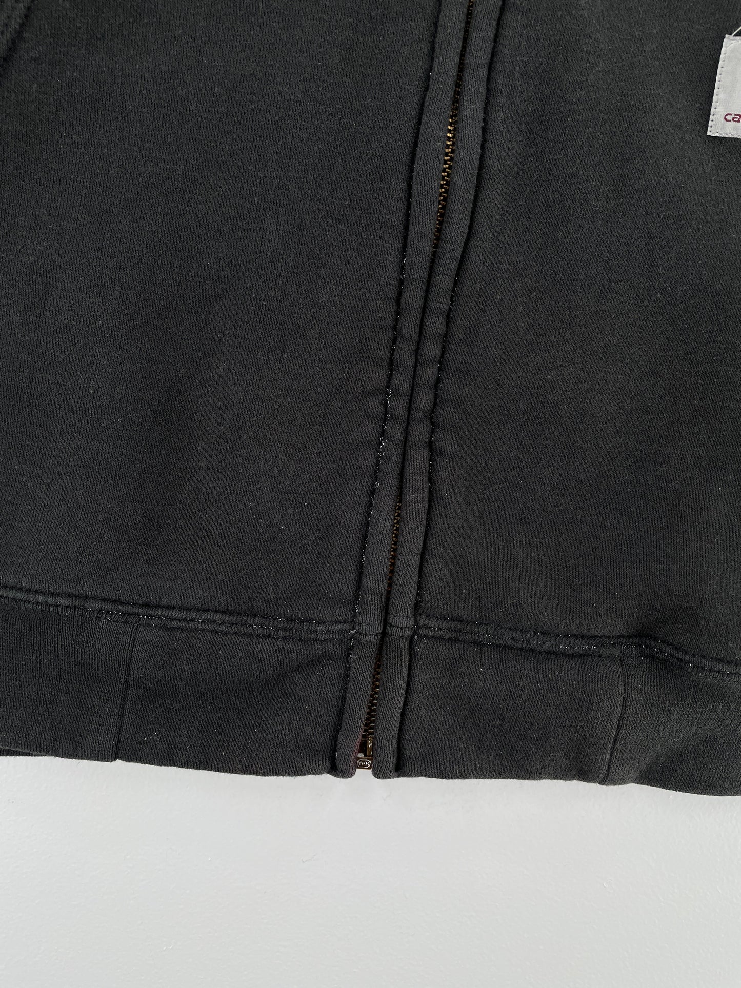 Vintage CARHARTT Size L Hoodie Zip-up Sweat-Shirt / F3990S