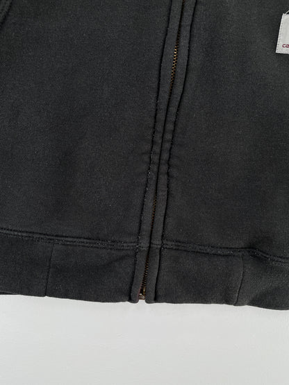 Vintage CARHARTT Size L Hoodie Zip-up Sweat-Shirt / F3990S