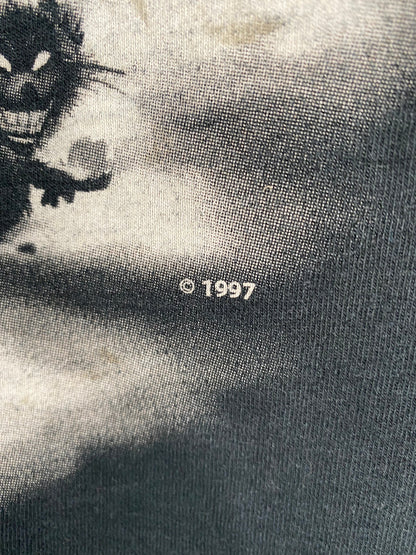 1997 LIQUID BLUE BULLDOG Size XL Made in USA Vintage T- shirt / E9730T