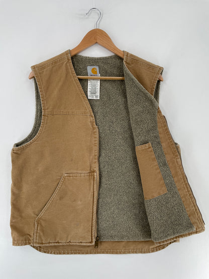 Vintage CARHARTT Size L Duck Vest / E7549J