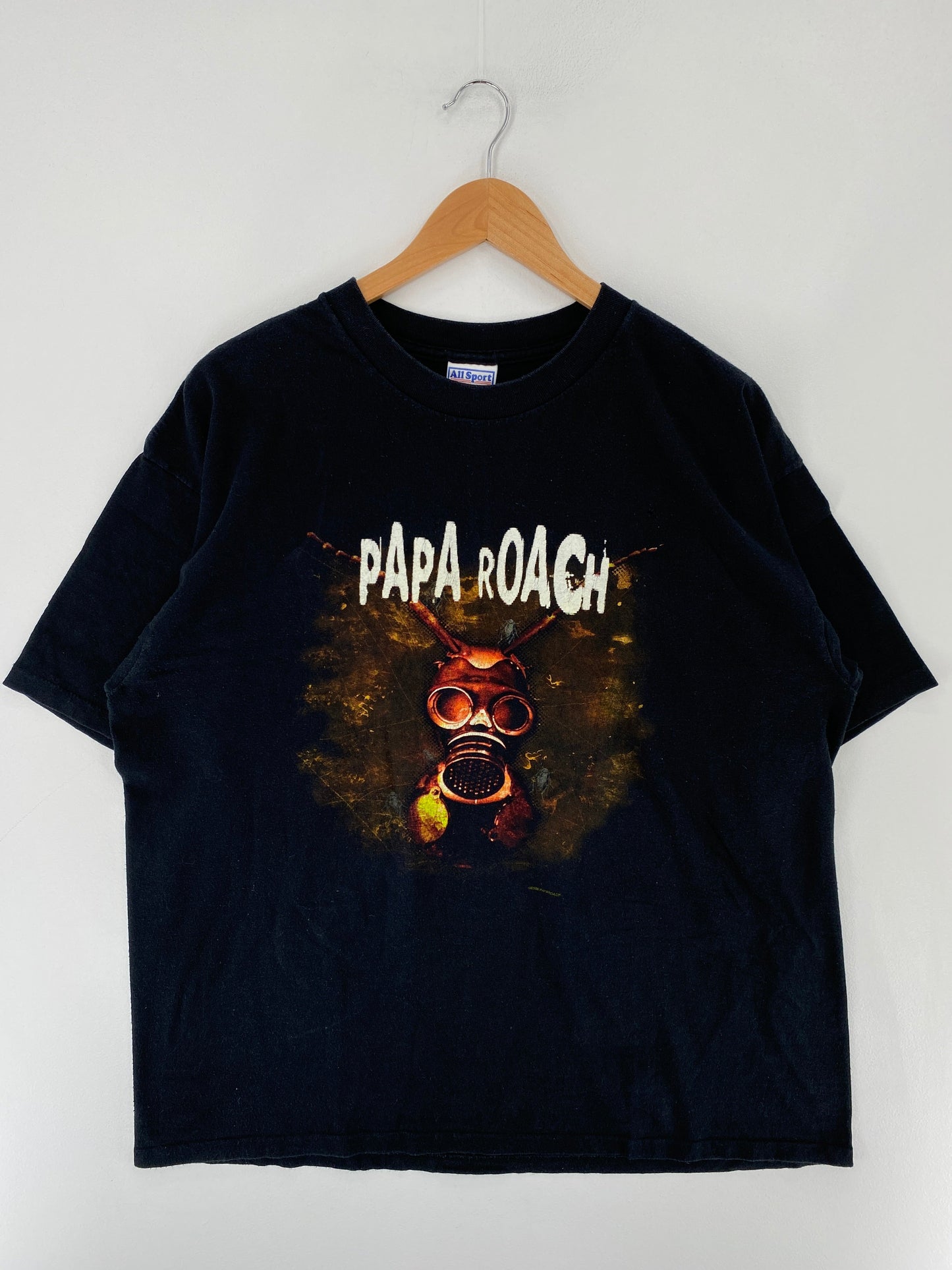 2000 PAPA ROACH Size XL Vintage Music T-shirts / F1441T