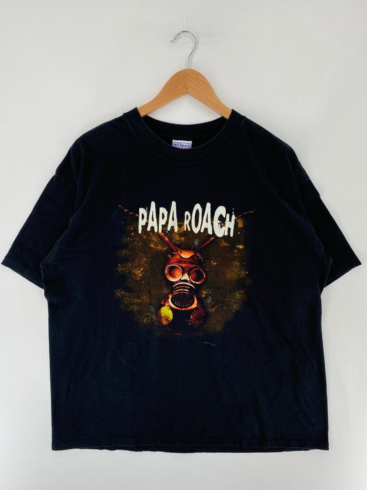 2000 PAPA ROACH Size XL Vintage Music T-shirts / F1441T