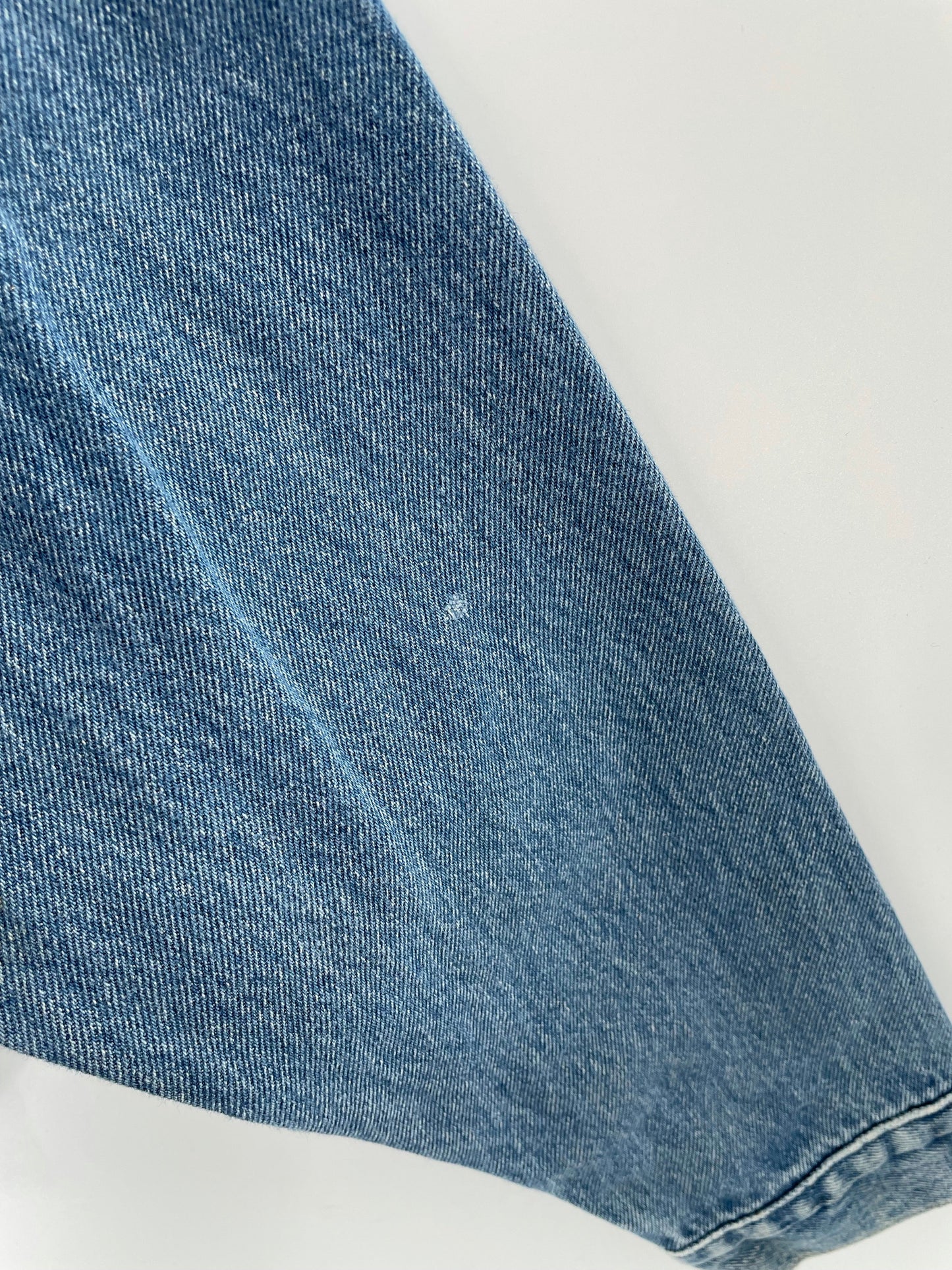Vintage CHEVROLET RACING Size No Tag (Approx.L) Denim Jacket / F5920J