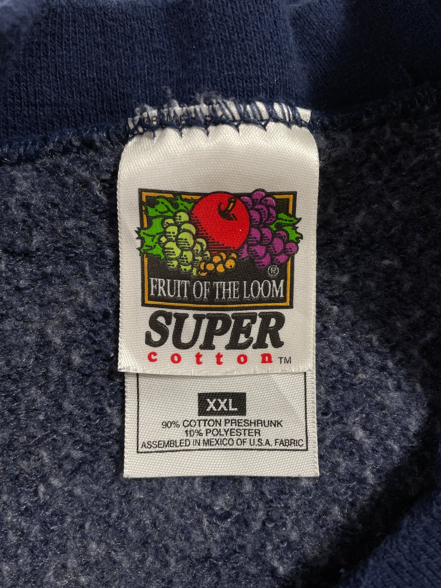 Vintage UNIVERSITY OF PITTSBURGH Size XXL Vintage College Sweat shirt / F4167S