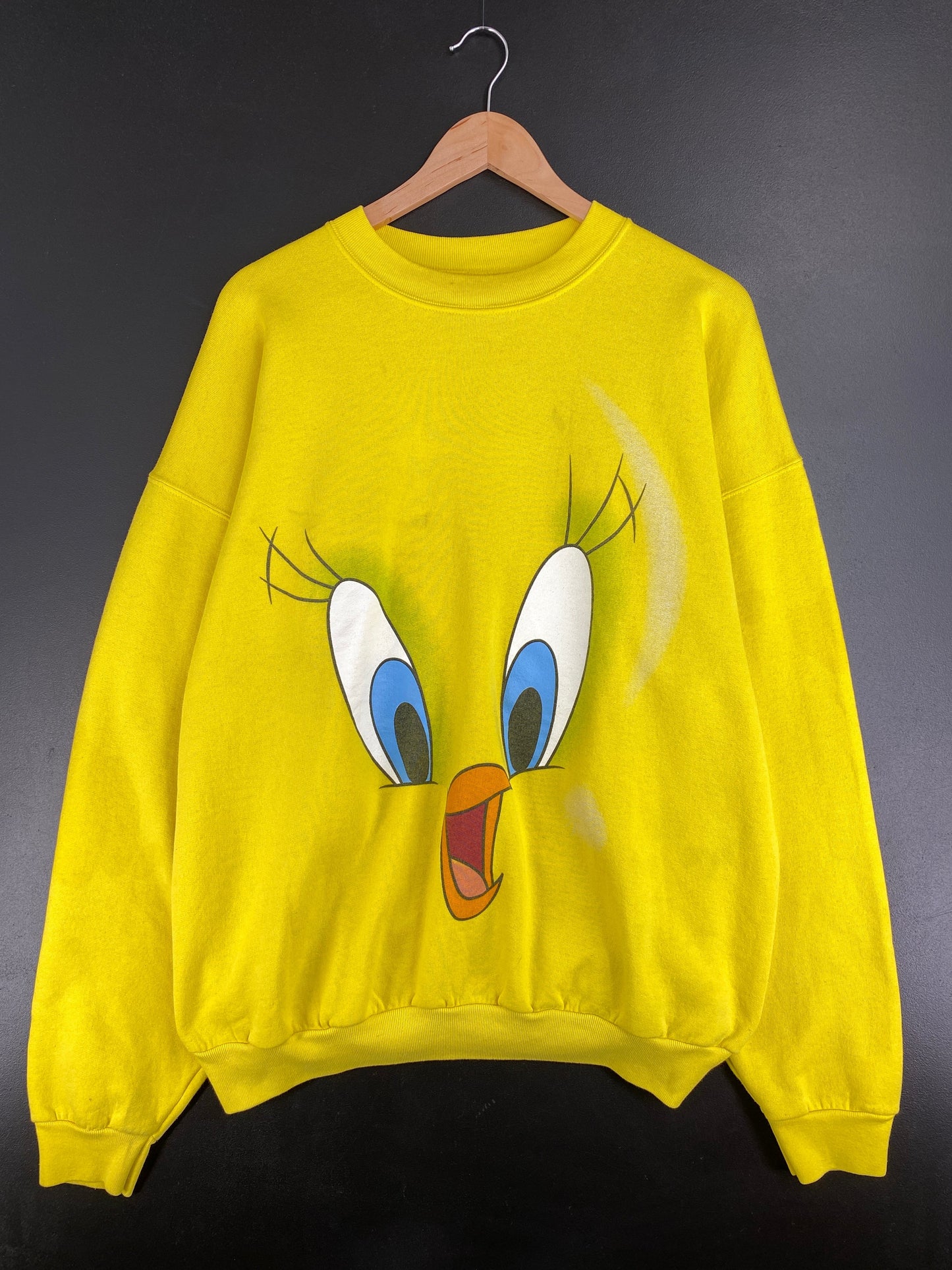2002 SIX FLAGS TWEETY Size XXL Vintage Sweat-shirt / F7646S