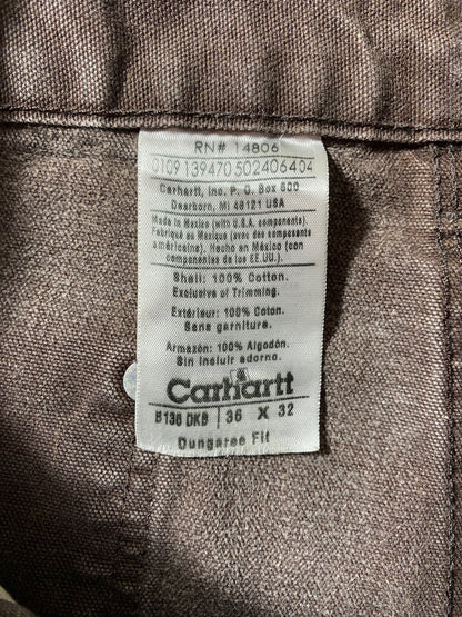 Vintage CARHARTT Size W32xL33 Double Knee Duck Pant / E8866P