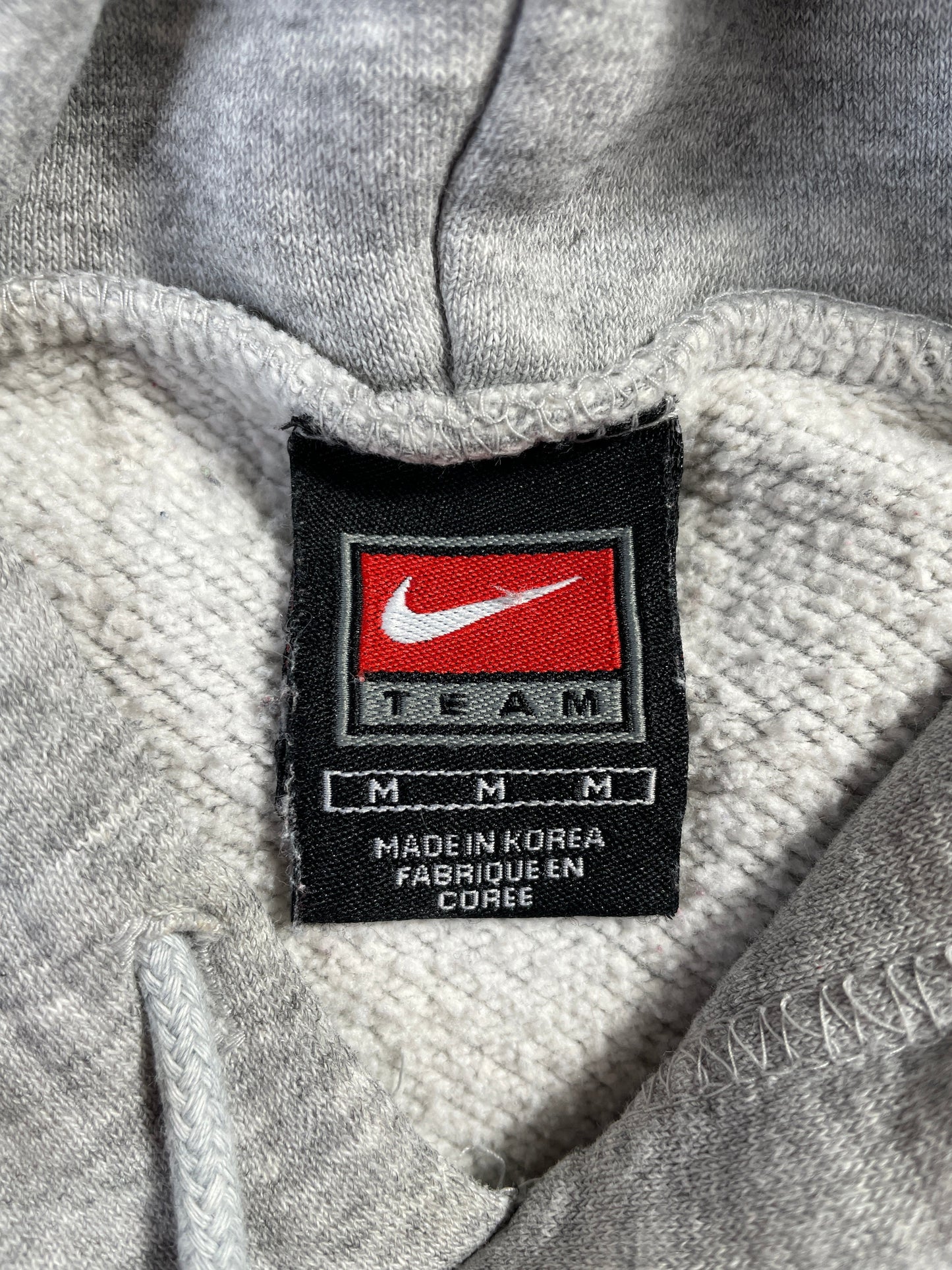 00' NIKE x KANSAS Size M Vintage College Hoodie Sweat shirt / F6011S