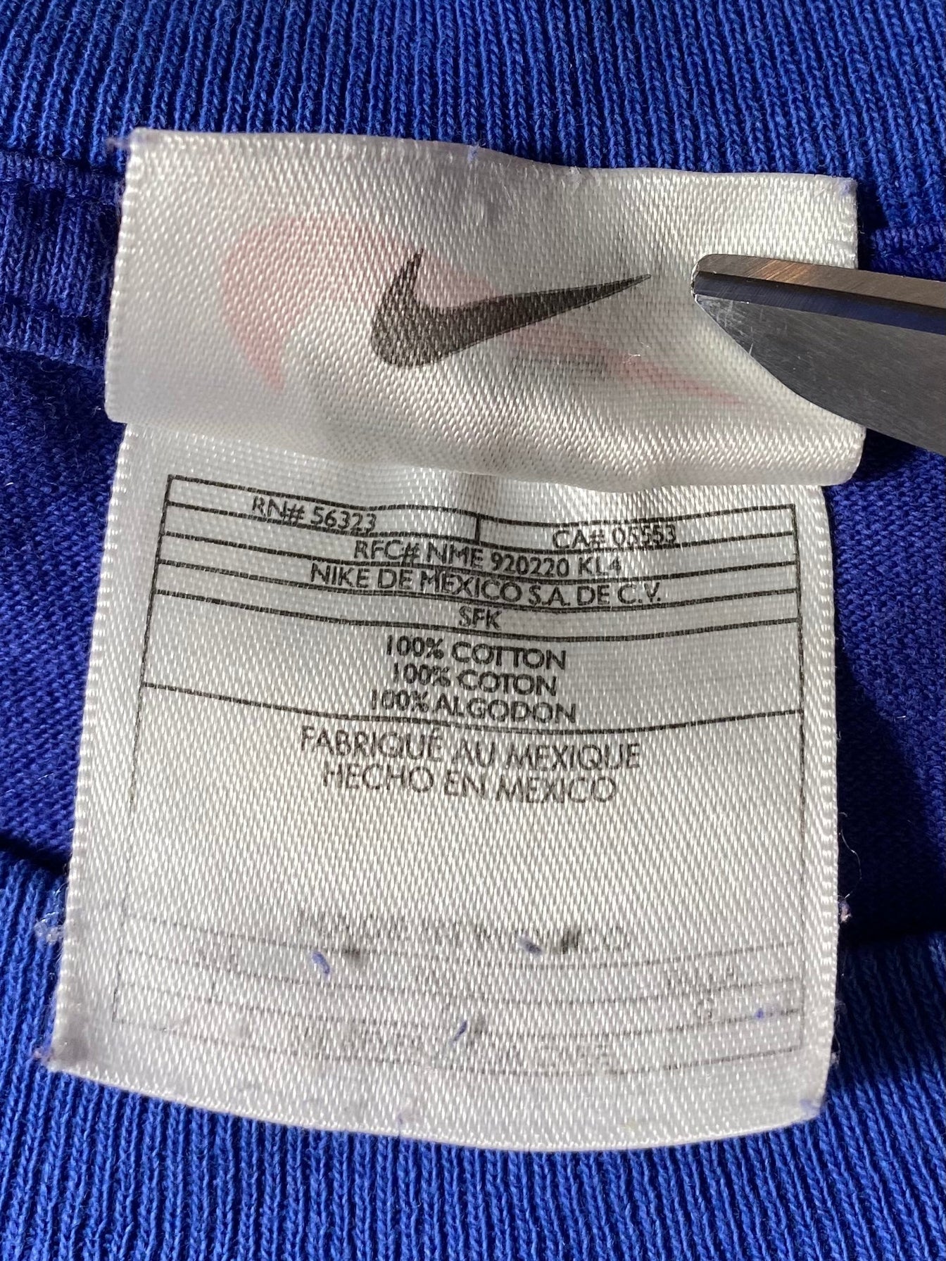 90's NIKE Size L Vintage Long Sleeve T-shirt / F3295T