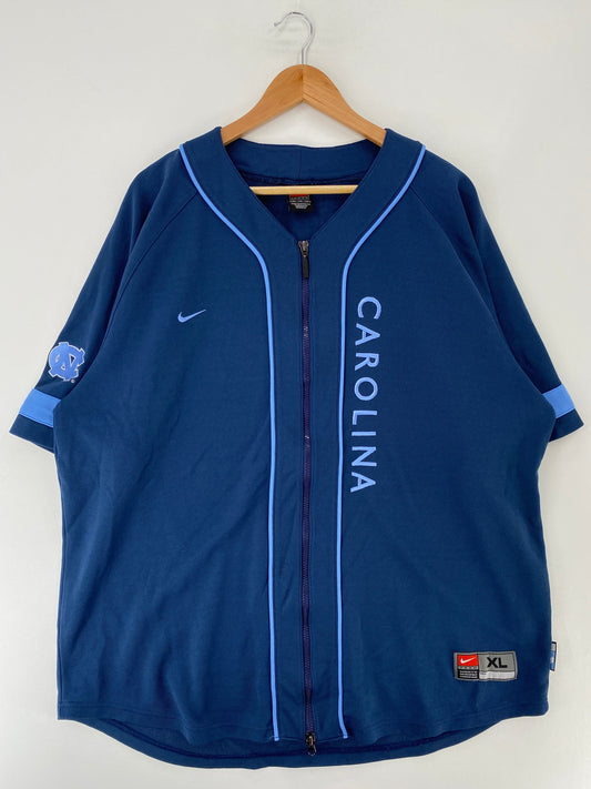00' NIKE x CAROLINA Size XL Vintage Game Shirt / G1874B