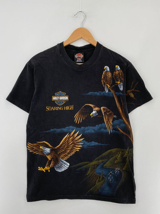 1996 HARLEY DAVIDSON Size M Vintage T-Shirt / F520T
