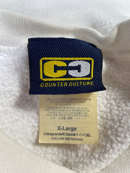 (XL) 90’s COUNTER CULTURE Sweat-shirt / A0167S