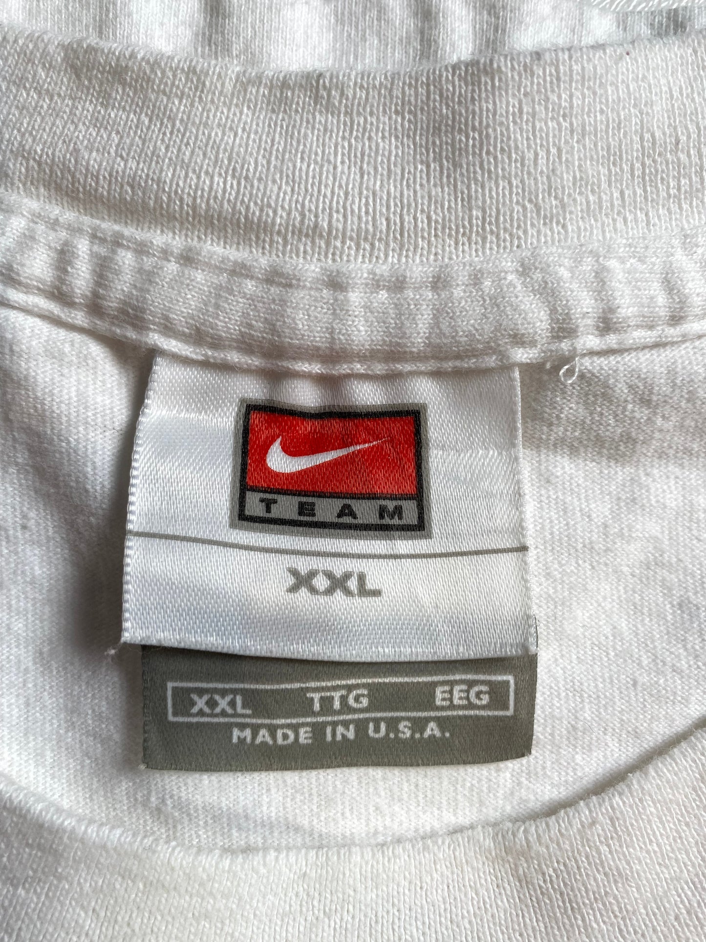 2003 NIKE x LSU TIGERS Size XXL Vintage College T-Shirt / F346T