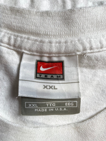 2003 NIKE x LSU TIGERS Size XXL Vintage College T-Shirt / F346T