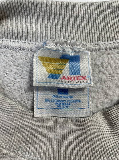 1997 GREEN BAY PACKERS x NEW ENGLAND PATRIOTS Made in USA Size L Vintage NFL Sweat-Shirt / E7099S