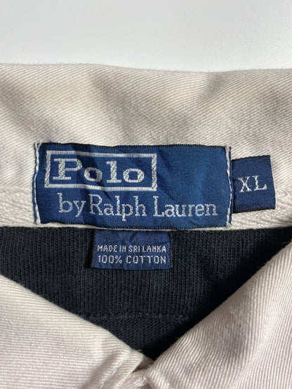 90's POLO RALPH LAUREN Size XL Vintage Rugby-Shirt / F8574R