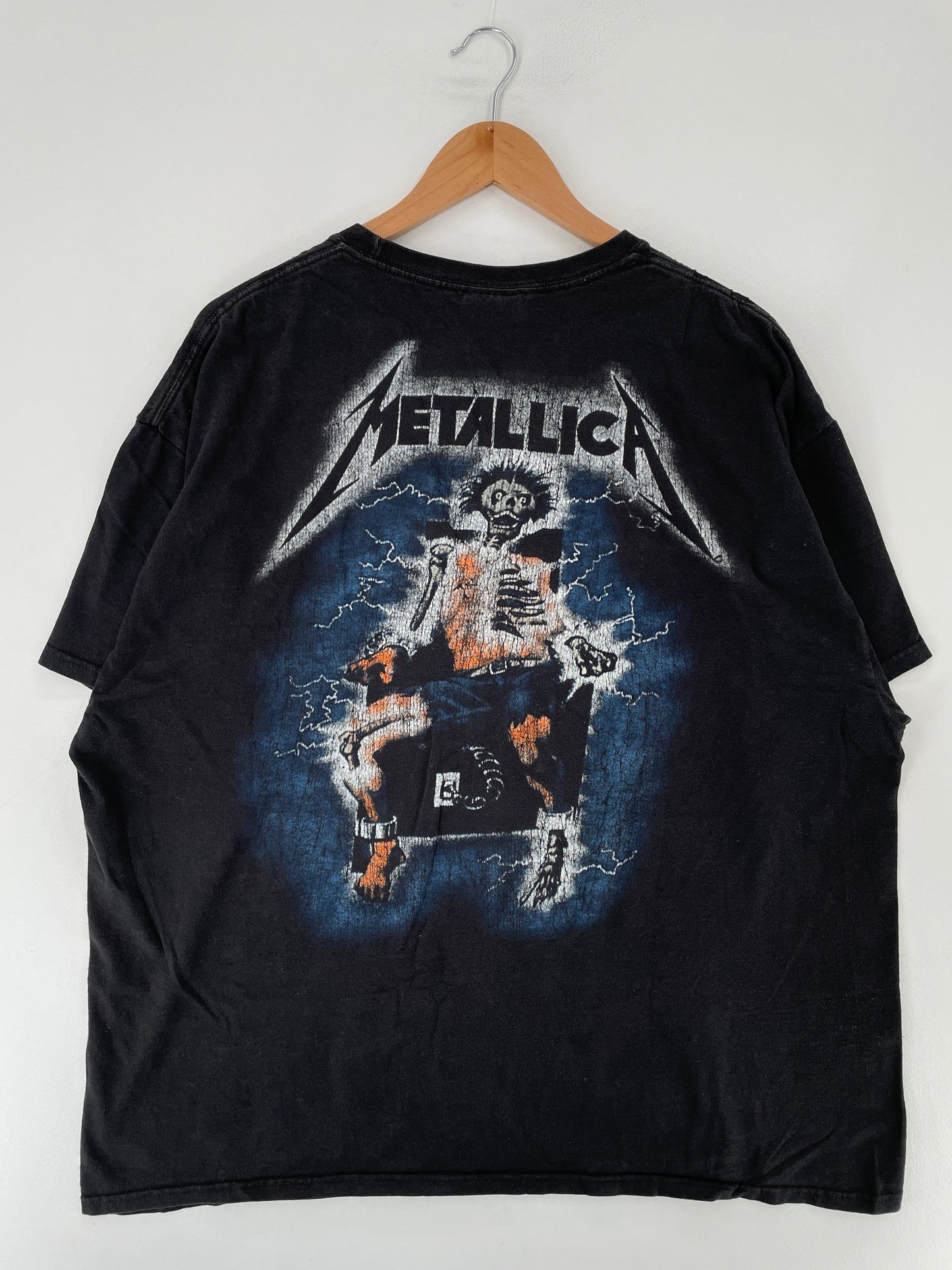 2011 METALLICA Size XXL Vintage Music T-Shirt / E7973T
