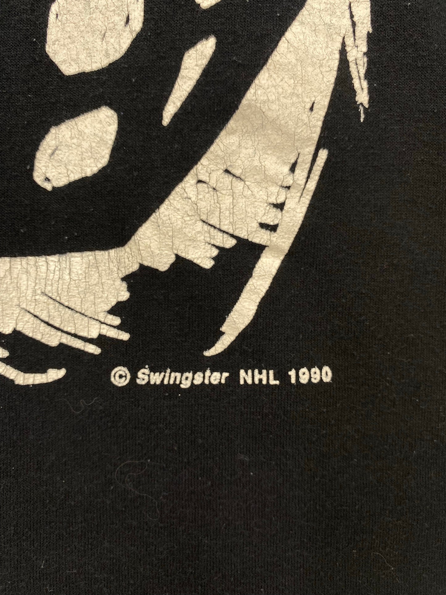 90's PITTSBURGH PENGUINS Made in USA Size XL Vintage NHL T-shirt / G3718T