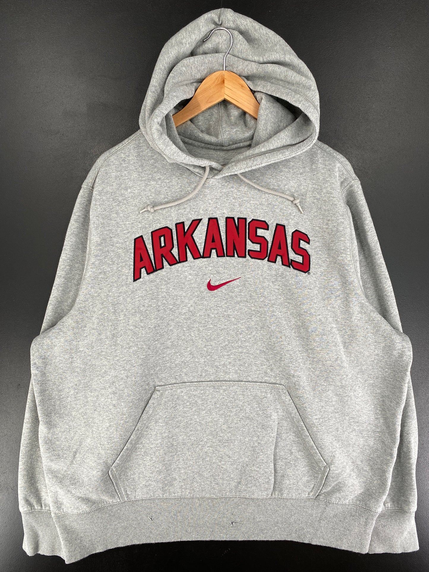 Vintage NIKE x ARKANSAS Size XXL College Hoodie Sweat Shirt / E9977S