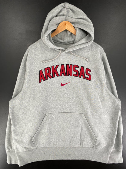 Vintage NIKE x ARKANSAS Size XXL College Hoodie Sweat Shirt / E9977S