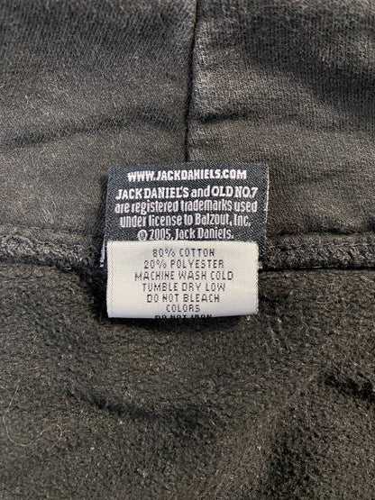 2005 JACK DANIEL'S Size XL Zip-Up Sweat-Shirt / E7651S