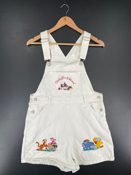 00' DISNEY WINNIE THE POOH Size S Vintage Denim Overall / E7889P