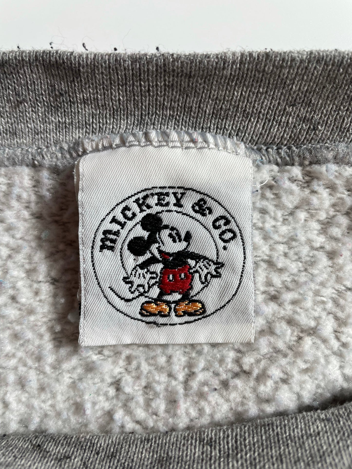 90’s DISNEY MINNIE Size No Tag (Approx.L) Vintage Sweat-Shirt / G4971S